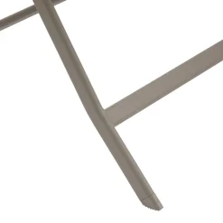 Mesa plegable AZUA truffe/café