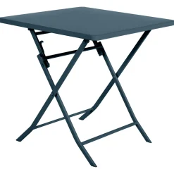 Mesa plegable cuadrada GREENSBORO azul oscuro