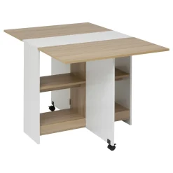 Mesa plegable EAT UP blanca