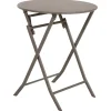 Mesa plegable GREENSBORO marrón