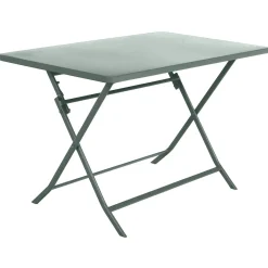 Mesa plegable GREENSBORO rectangular verde oliva