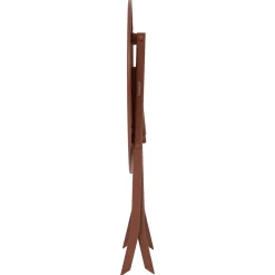 Mesa plegable GREENSBORO redonda acajou