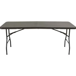 Mesa plegable gris