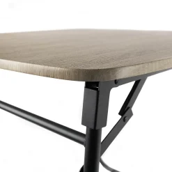 Mesa plegable NOMAD con estructura gris
