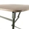 Mesa plegable NOMAD de estructura verde