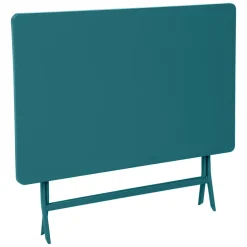 Mesa plegable rectangular GREENSBORO azul