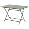 Mesa plegable rectangular GREENSBORO verde
