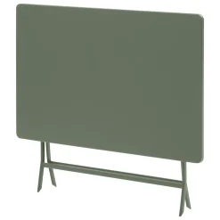 Mesa plegable rectangular GREENSBORO verde