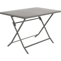 Mesa plegable rectangular GREENSBORO marrón