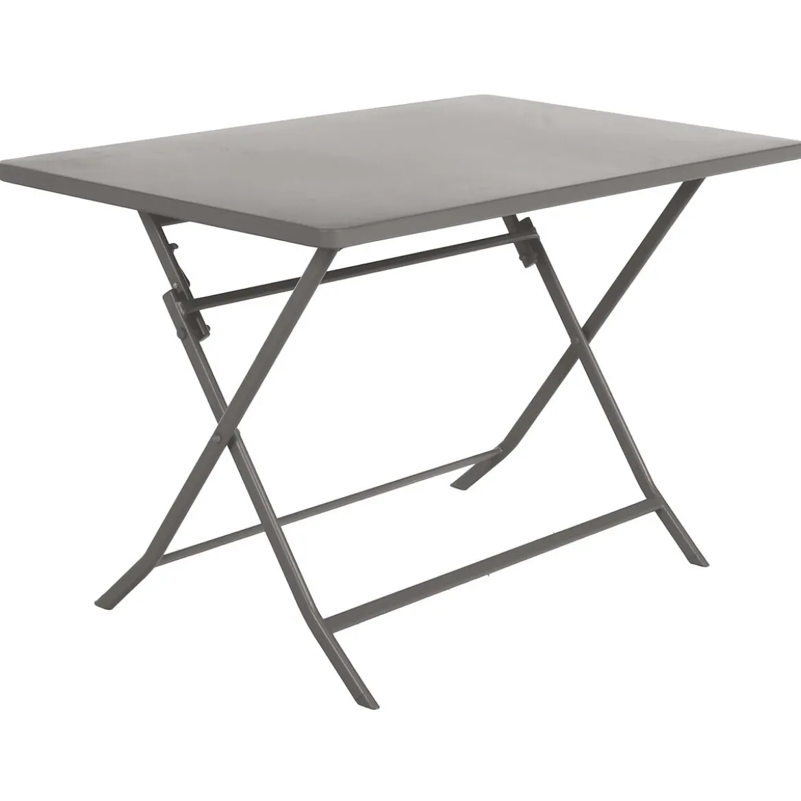 Mesa plegable rectangular GREENSBORO marrón