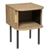 Mesita De Noche Beige Colva