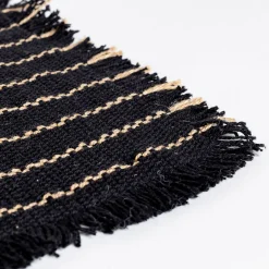 Mnatel individual negro 30x45cm