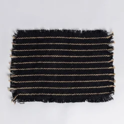 Mnatel individual negro 30x45cm