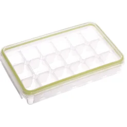 Molde De Cubitos De Hielo Con Tapa
