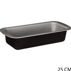 Molde Rectangular Signature Negro 25Cm