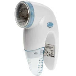 Máquina quitapelusas blanca