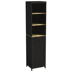 Mueble alto wc CANCUN negro
