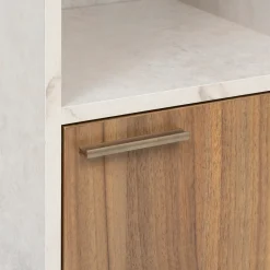 Mueble alto WC COME marrón