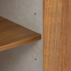 Mueble alto WC COME marrón