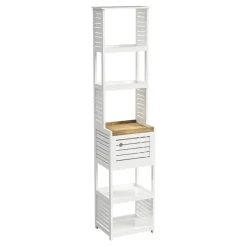 Mueble alto wc con 1 puerta RIO blanco