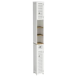 Mueble alto wc con 2 puertas RIO blanco