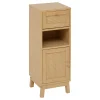 Mueble bajo wc CANE marrón