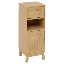 Mueble bajo wc CANE marrón