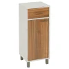 Mueble bajo WC COME marrón