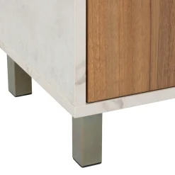 Mueble bajo WC COME marrón