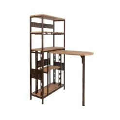 Mueble bar BOCCA con botellero y tapa removible