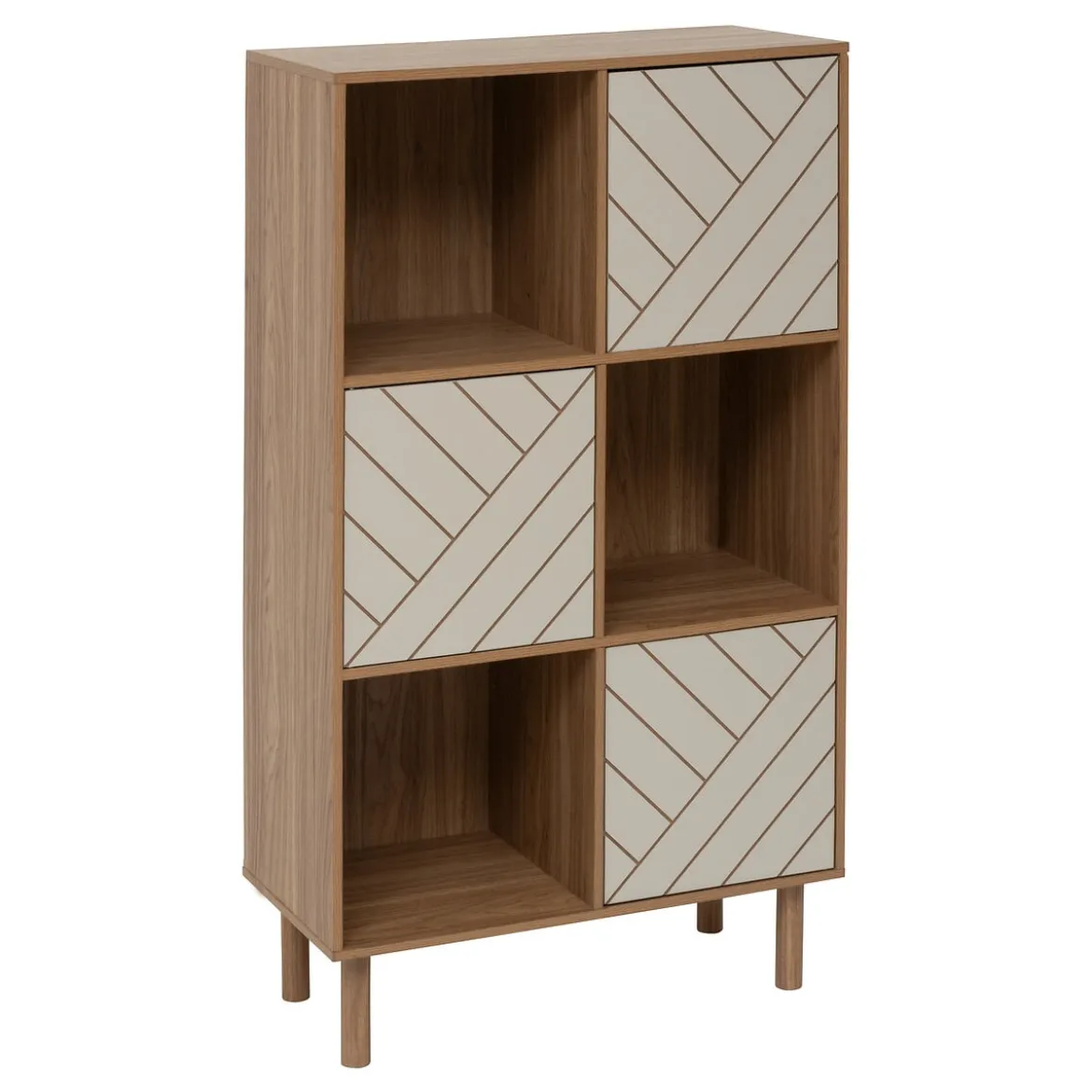 Mueble de almacenaje con 6 baldas