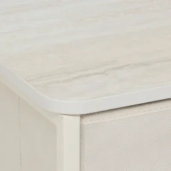 Mueble de almacenaje TISSA beige con dos cajones