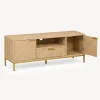 Mueble de tv CHEVRON beige de mdf