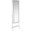 Mueble joyero con espejo led