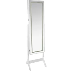 Mueble joyero con espejo led