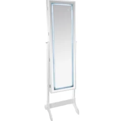 Mueble joyero con espejo led