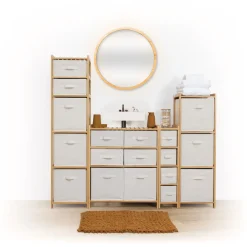 Mueble P/Baño C/4 Cajones 78.5x33x19Cm