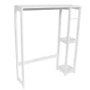 Mueble wc BERGEN blanco de bambú