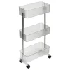 Mueble wc con 3 estantes de polietileno