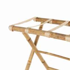 Mueble wc plegable de bambú