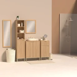 Mueble wc TASSO beige de mdf