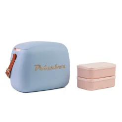 Nevera Polarbox Azul 6L 2 Recipientes