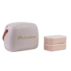 Nevera Polarbox Rosa 6L 2 Recipientes