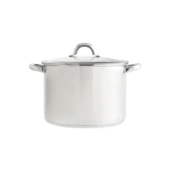 Olla De Acero Inoxidable C/Tapa 26Cm