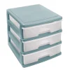 Organizador C/3 Cajones A4 Azul Piedra