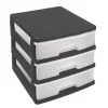 Organizador C/3 Cajones A4 Plástico