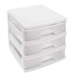 Organizador C/3 Cajones Blanco A4