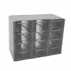 Organizador C/12 Cajones Gris