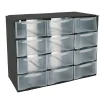 Organizador C/12 Cajones Negro