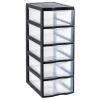 Organizador C/5 Cajones Transparente